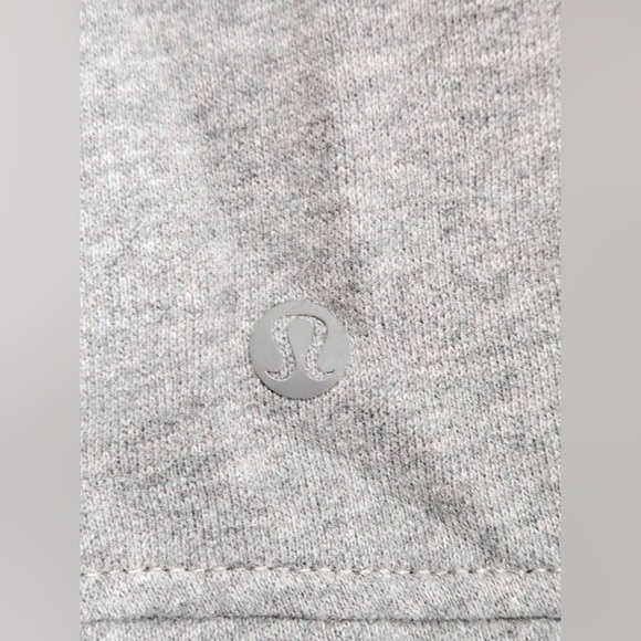 Lululemon Fleece Be True Crew Sweatshirt Gray Size 8 - Picture 11 of 13